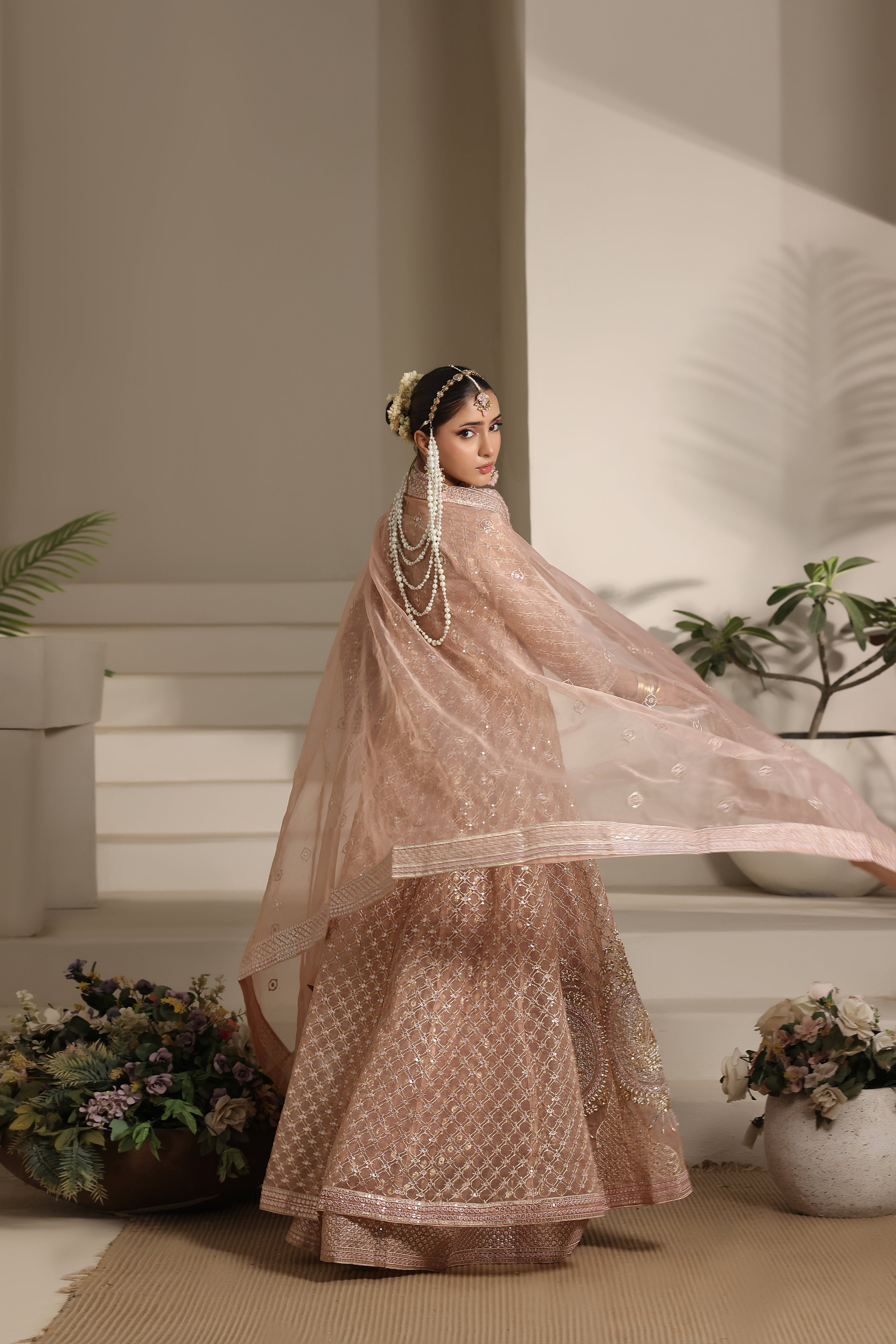 ZYNEP – Peach Pink Maxi