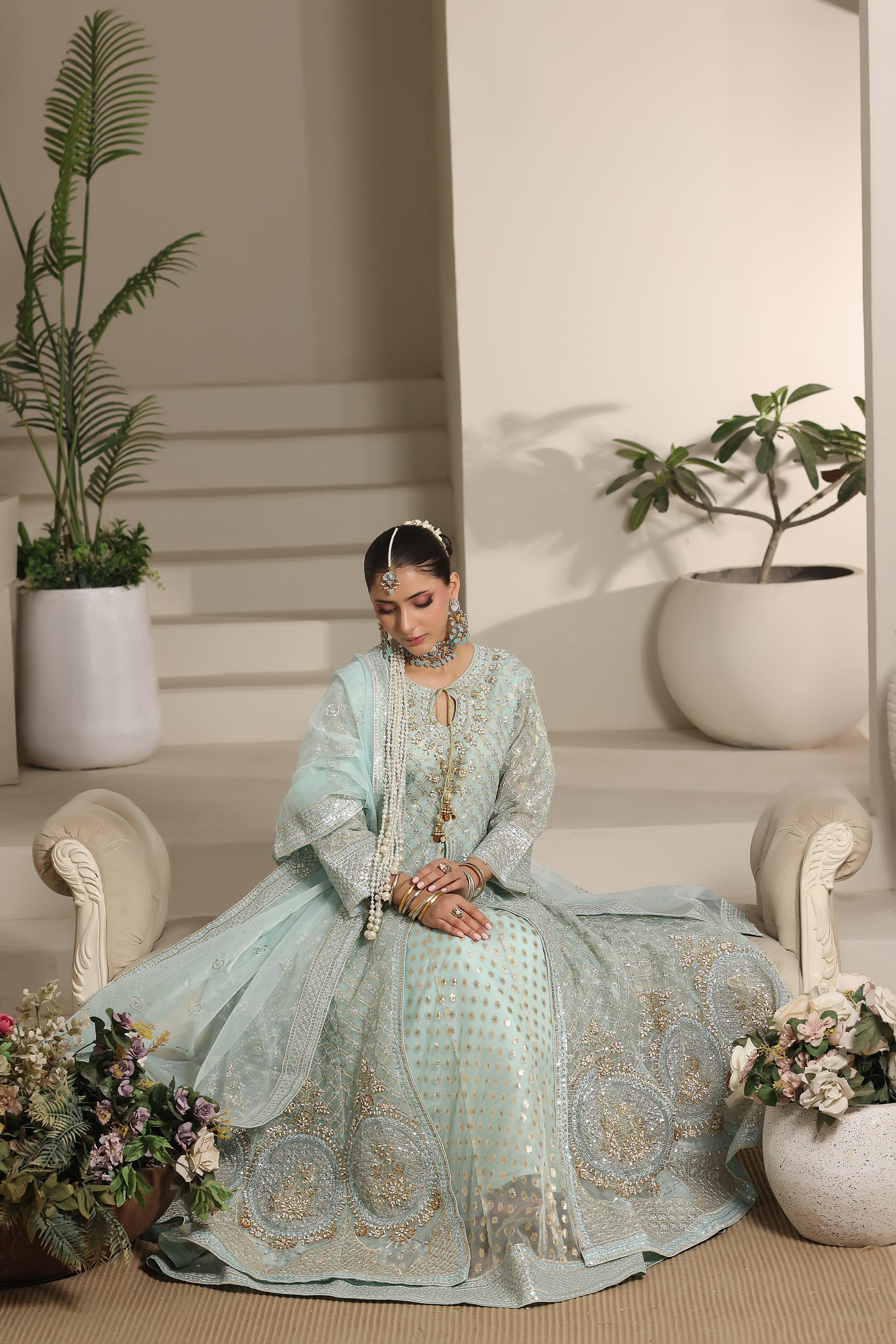 Zynep - Frost Blue Maxi