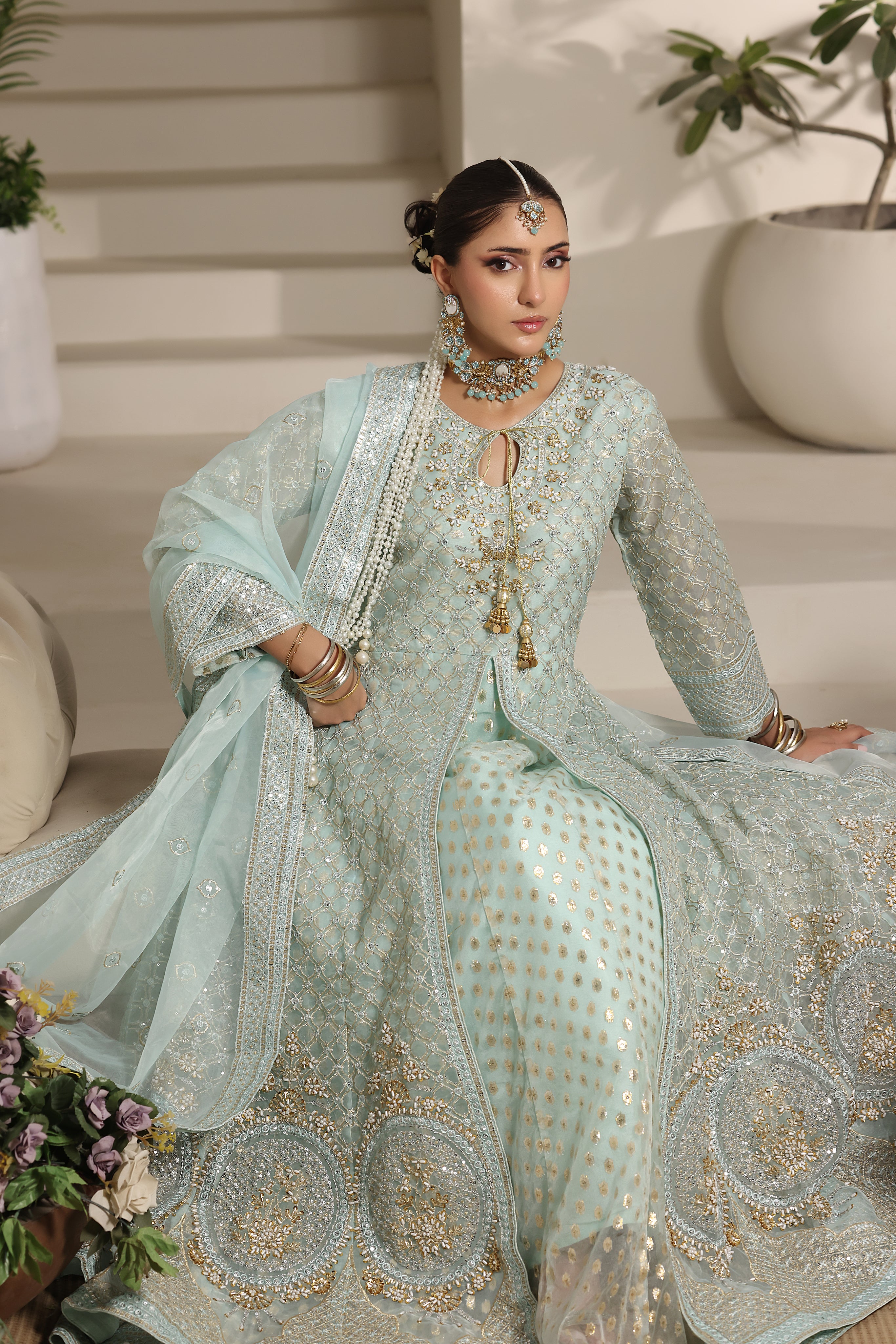 Zynep - Frost Blue Maxi