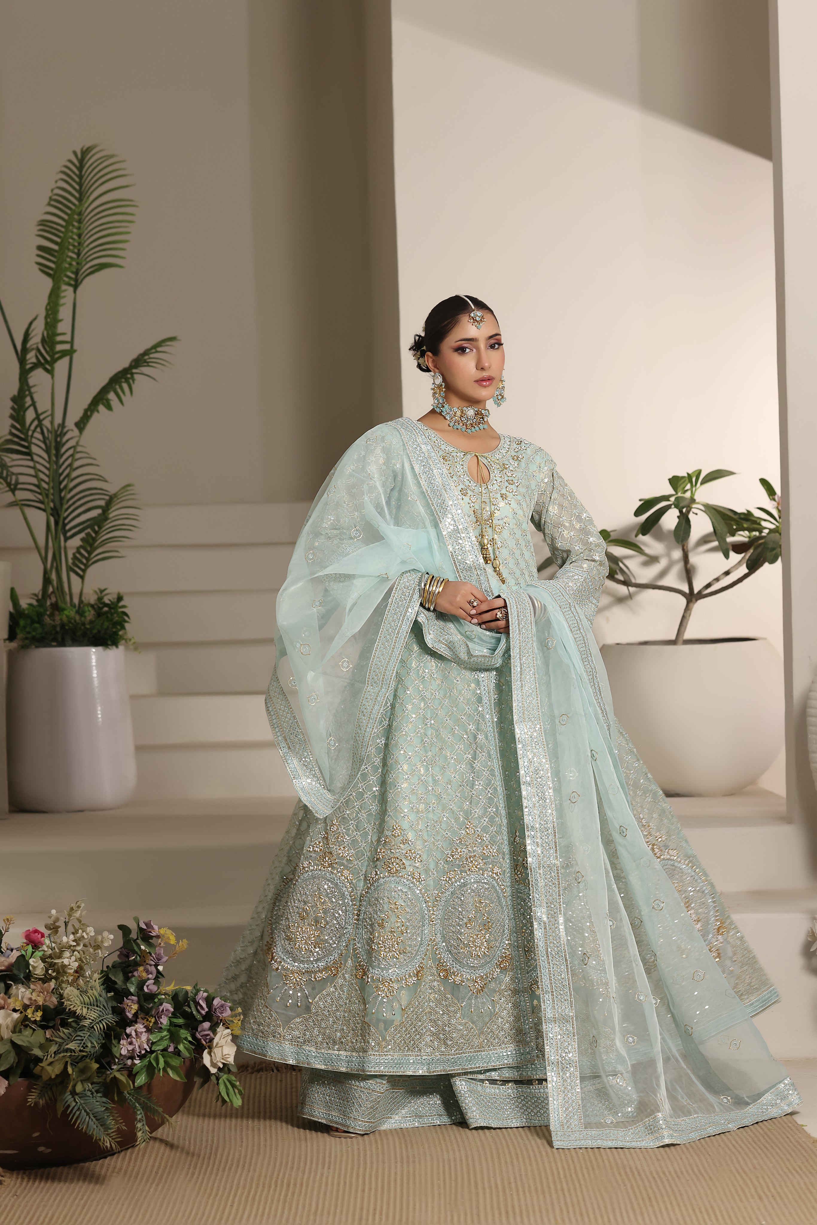 Zynep - Frost Blue Maxi