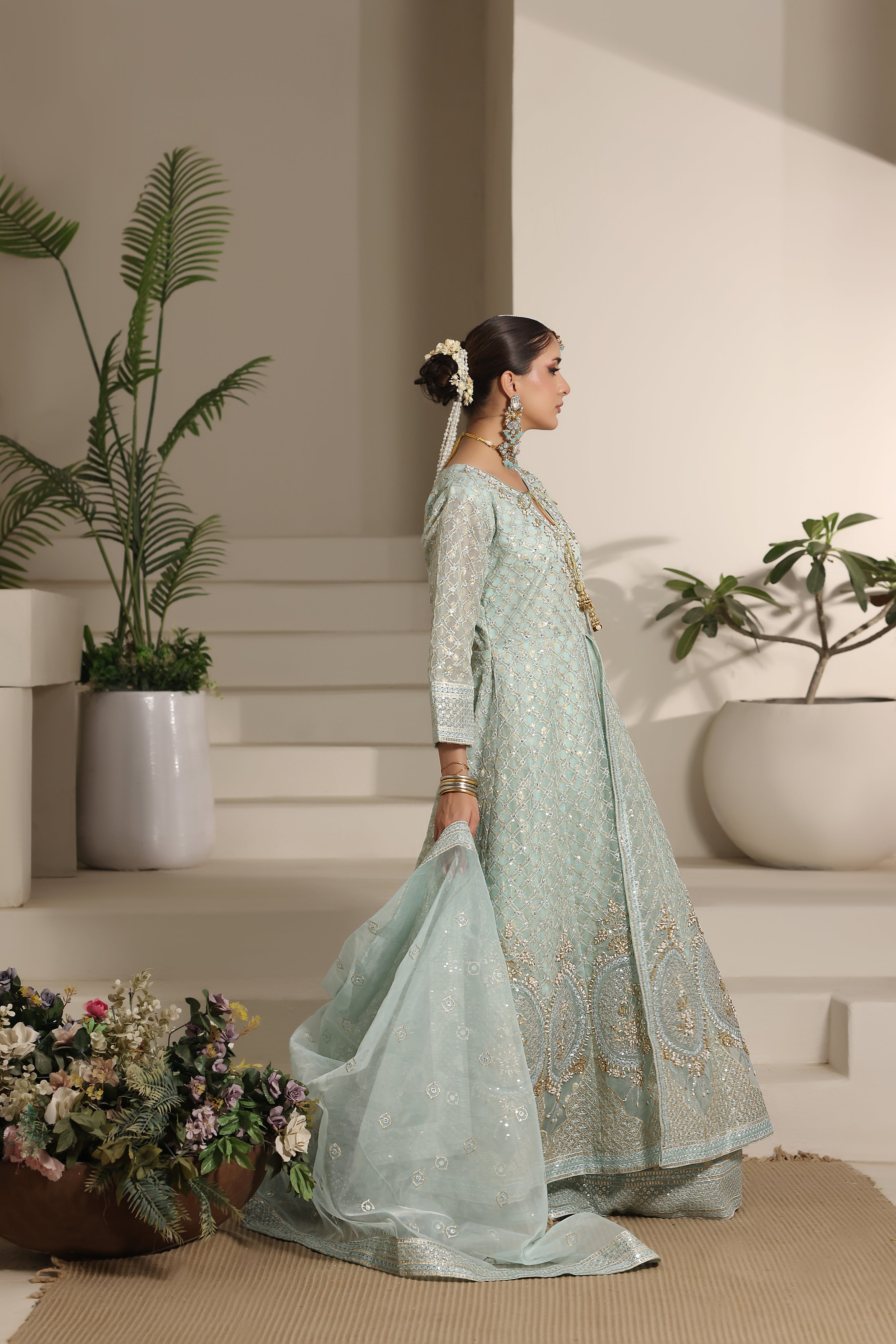 Zynep - Frost Blue Maxi