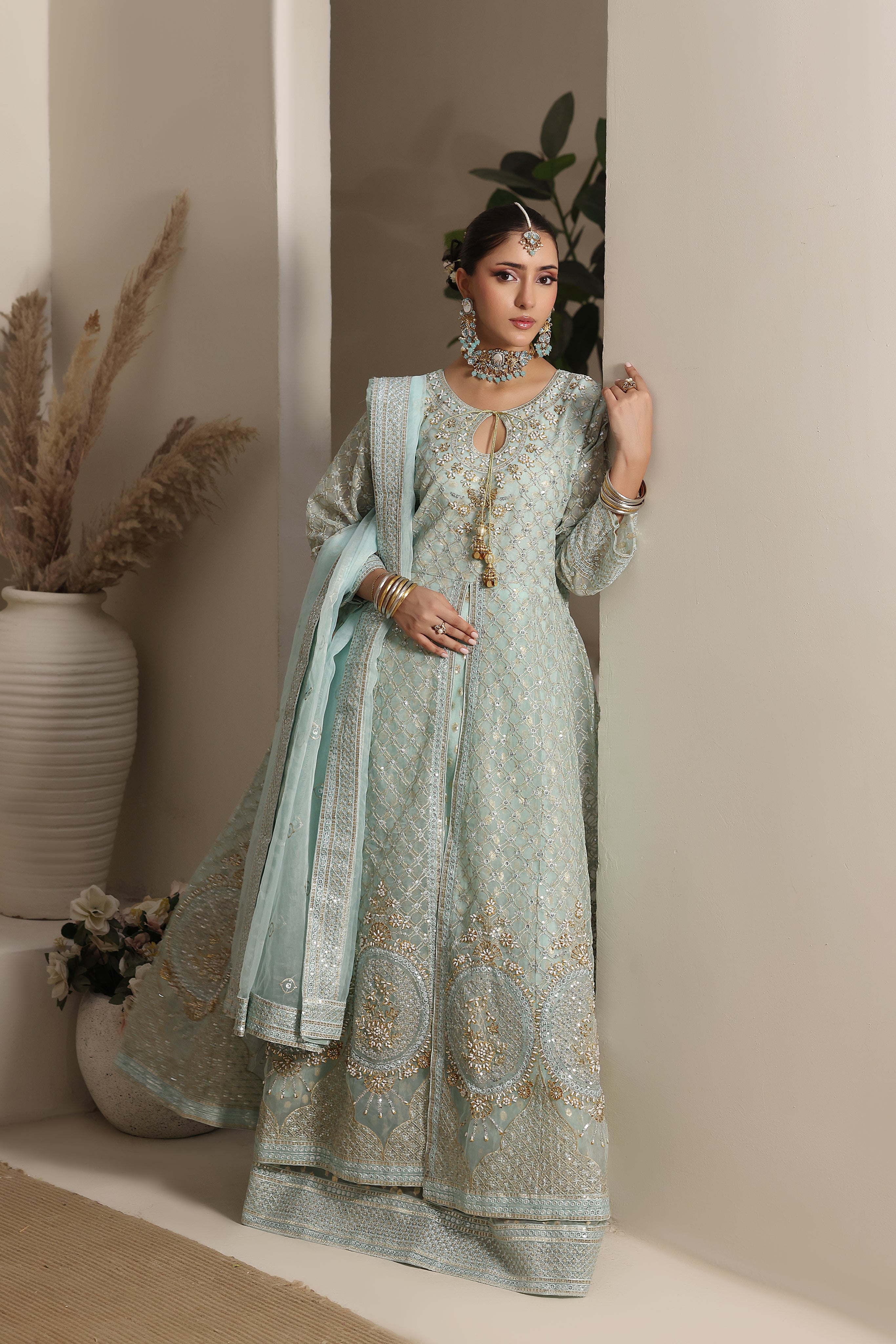 Zynep - Frost Blue Maxi