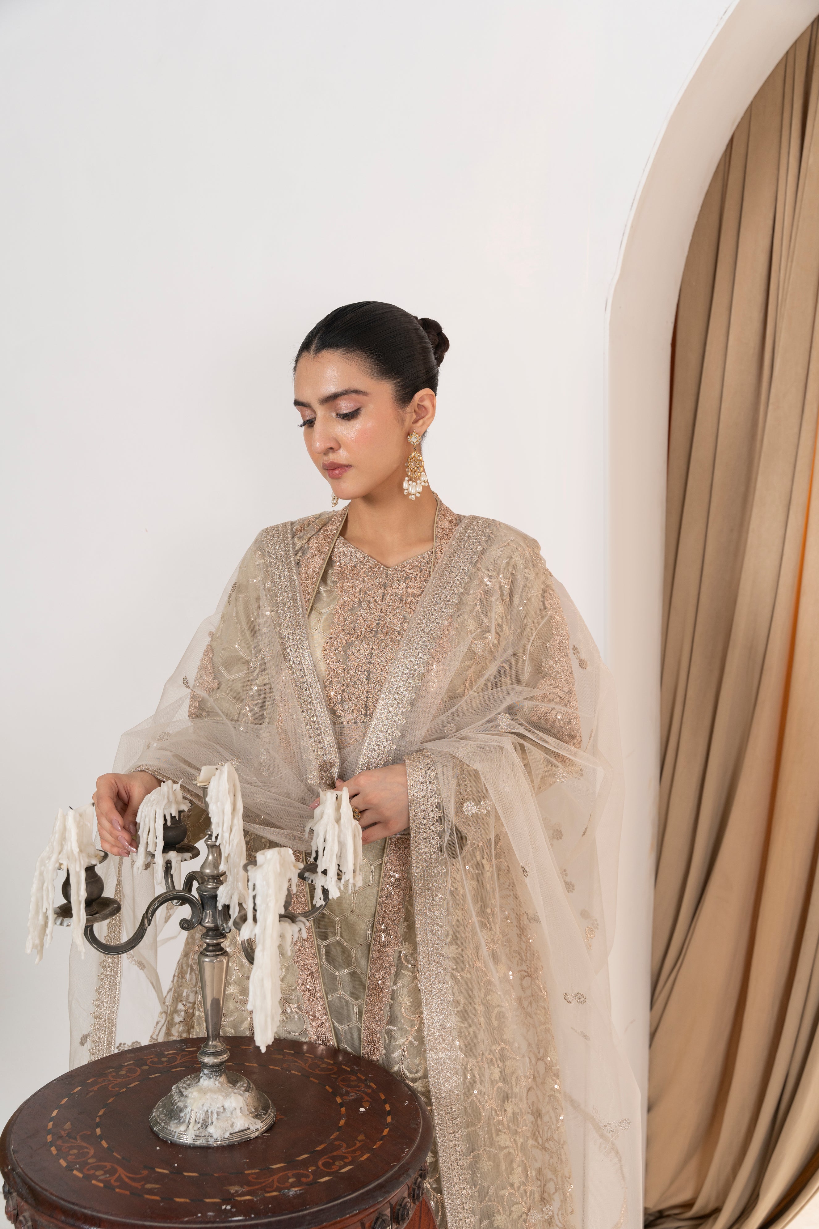 Harika Pista Pearl Coat