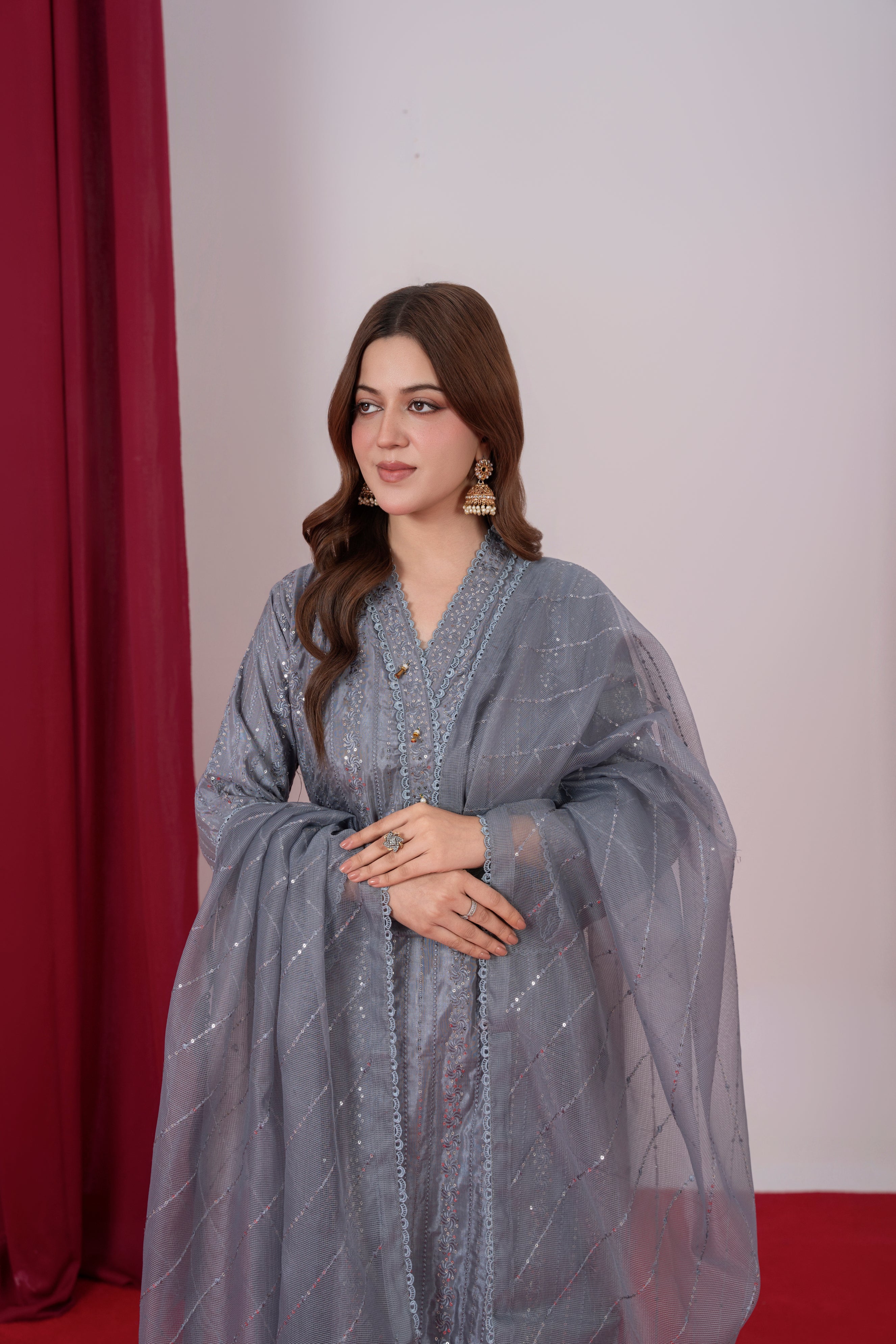 Almria - Lava Silk Grey Farshi